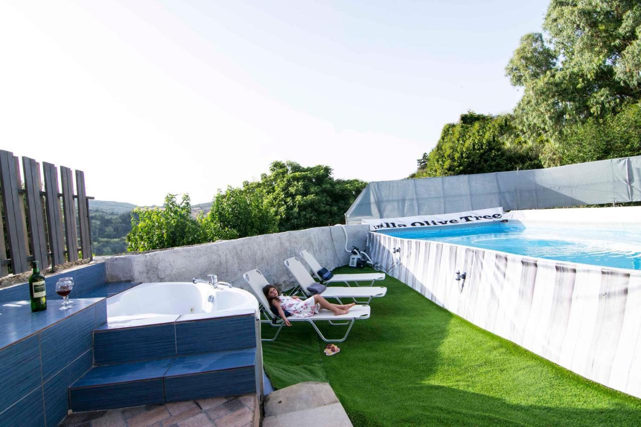 Villa Olive Tree With Private Pool & Jacuzzi Kíssamos Exterior foto