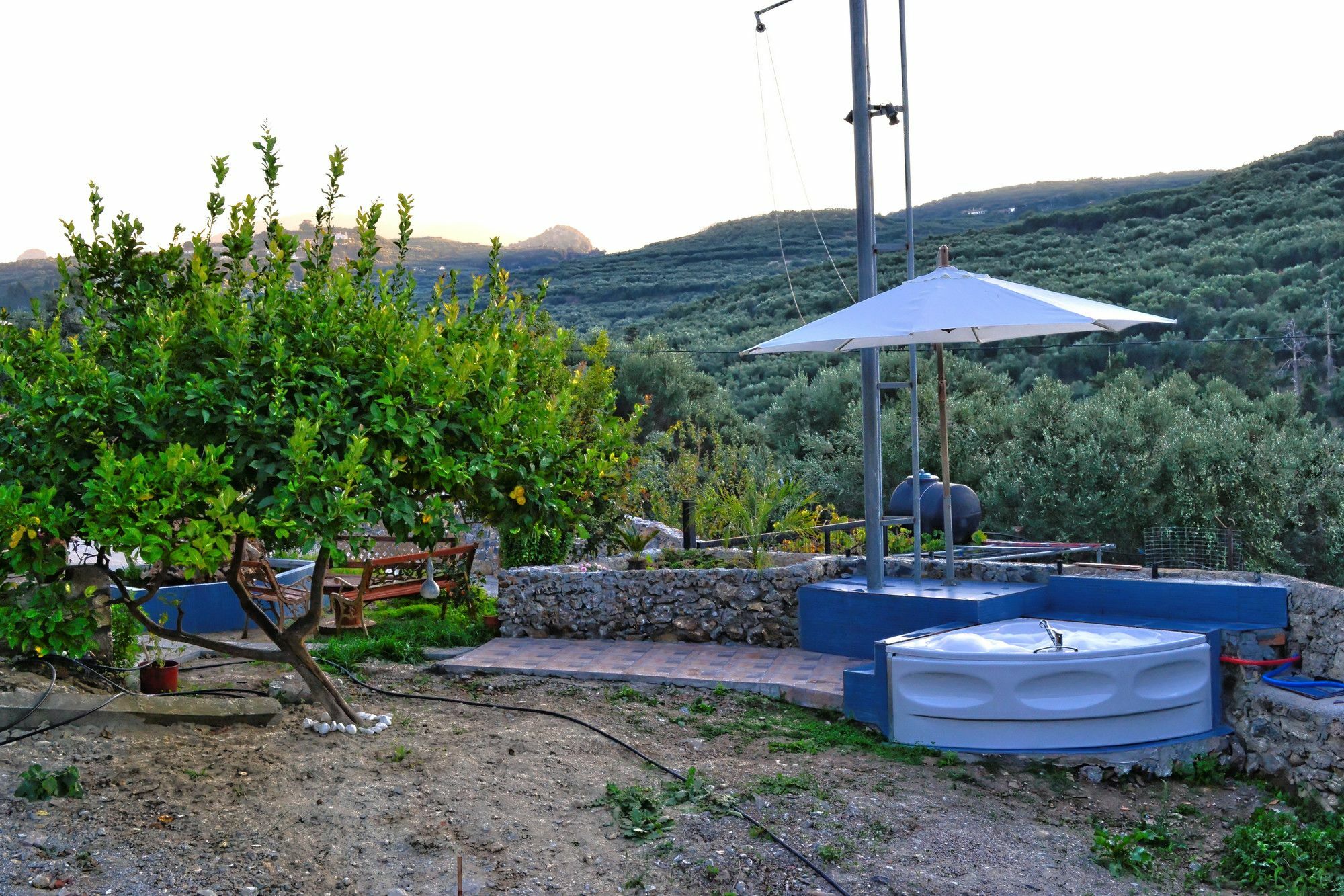 Villa Olive Tree With Private Pool & Jacuzzi Kíssamos Exterior foto